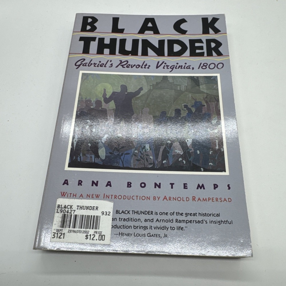 Black Thunder: Gabriel's Revolt: Virginia, 1800